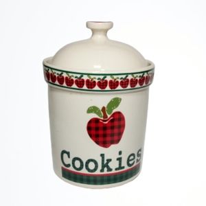 Applejack Ingleman Design Cookie Jar Canister 9"